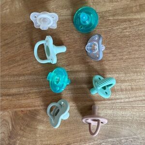 Various newborn pacifiers